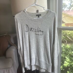 J. Crew Gray Crew Neck Sweater